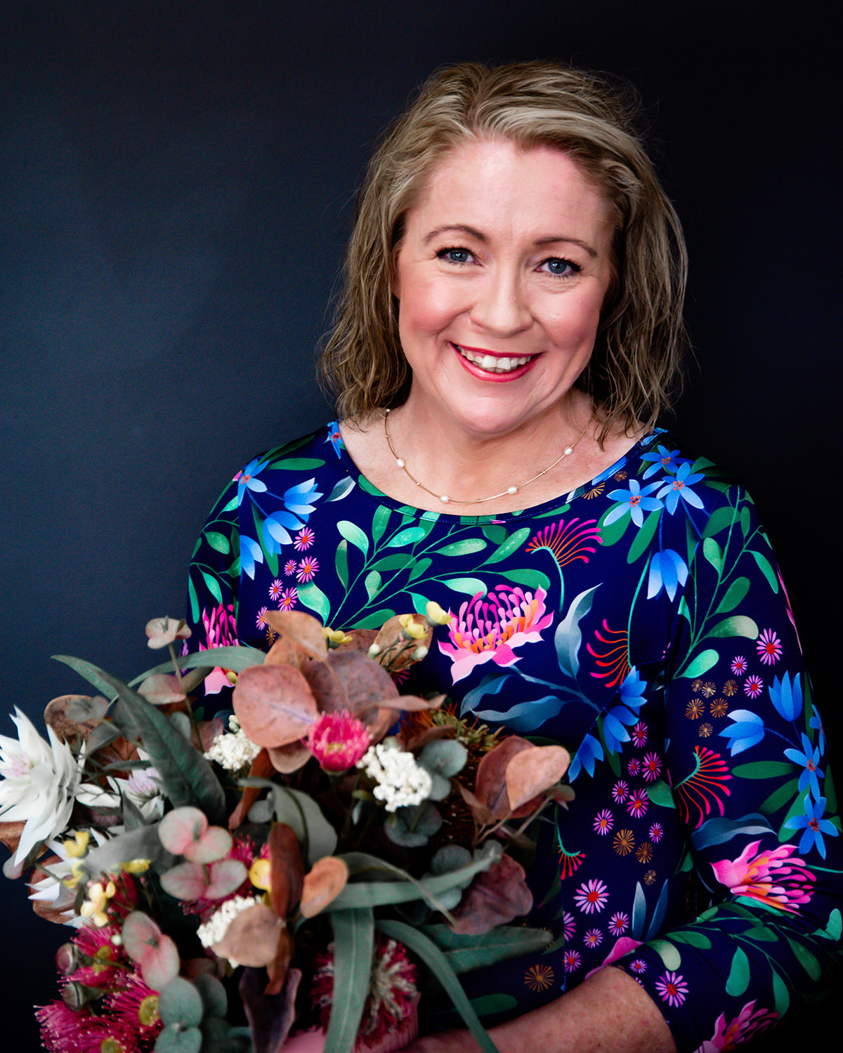 Melanie Wyatt portrait taken in her office in Bacchus Marsh Victoria